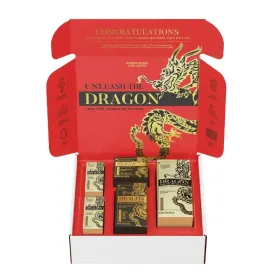 Dragon Pain Relieving Box Set Black & Gold Dragon Pain Relieving Box Set Black & Gold